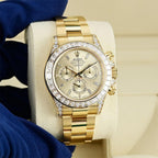 Chronograph Daytona Gold & Diamonds Men'S Watch