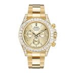 Chronograph Daytona Gold & Diamonds Men'S Watch