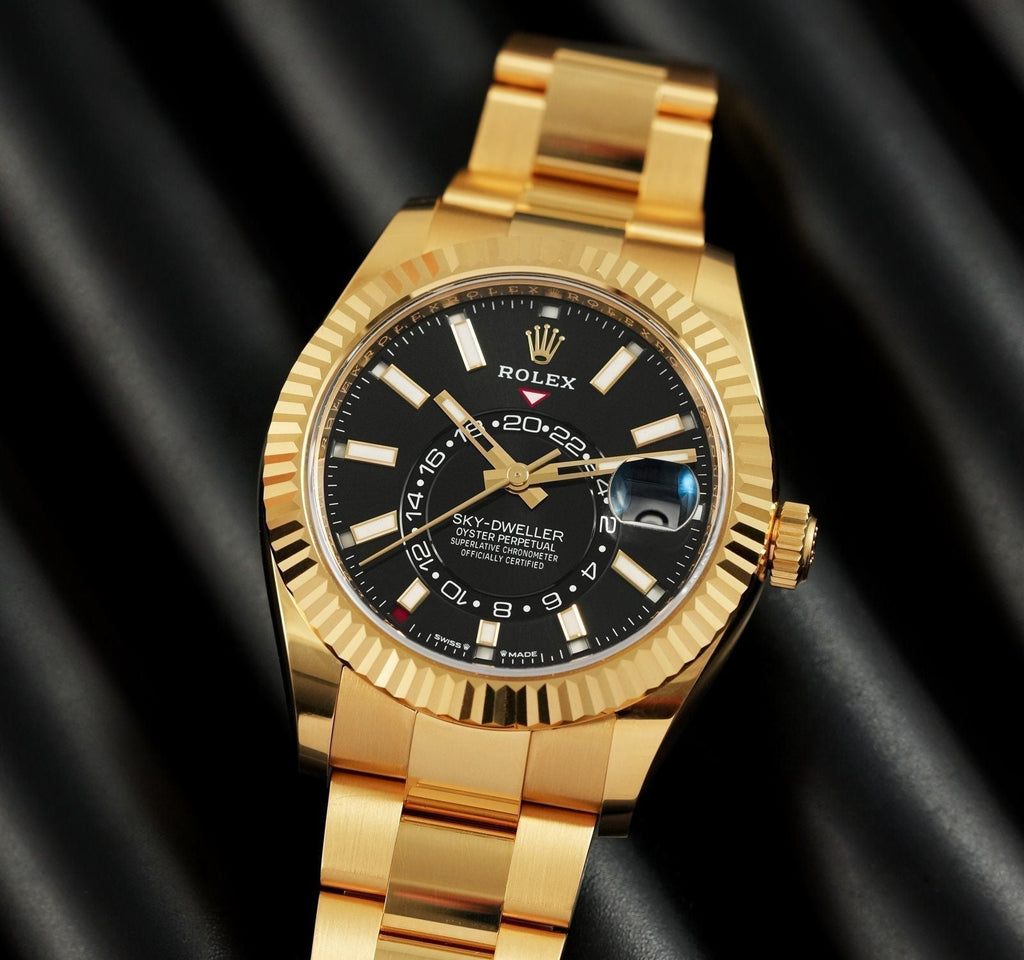 Jubilee Gold Dweller 42mm Mens Watch
